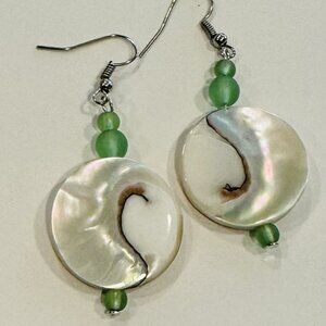 Sale - Mother Of Pearl Earrings
